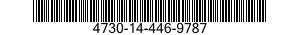 4730-14-446-9787 ADAPTER,STRAIGHT,TUBE TO BOSS 4730144469787 144469787