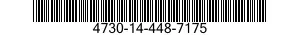4730-14-448-7175 NIPPLE,QUICK-DISCONNECT 4730144487175 144487175