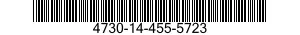 4730-14-455-5723 ADAPTER,STRAIGHT,TUBE TO BOSS 4730144555723 144555723