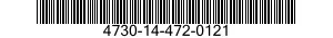 4730-14-472-0121 NIPPLE,QUICK-DISCONNECT 4730144720121 144720121