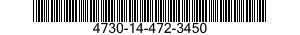 4730-14-472-3450 CLAMP,PIPE,ANCHOR AND REINFORCEMENT 4730144723450 144723450