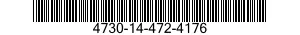 4730-14-472-4176 ADAPTER,STRAIGHT,HOSE TO BOSS 4730144724176 144724176