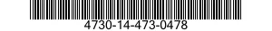 4730-14-473-0478 ADAPTER,STRAIGHT,SWIVEL FLANGE TO HOSE 4730144730478 144730478