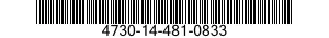 4730-14-481-0833 CLAMP,HOSE 4730144810833 144810833