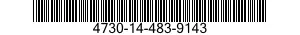 4730-14-483-9143 PIPE,EXHAUST 4730144839143 144839143