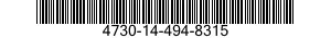 4730-14-494-8315 CONNECTOR,MULTIPLE,FLUID PRESSURE LINE 4730144948315 144948315