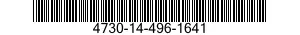 4730-14-496-1641 ADAPTER,STRAIGHT,TUBE TO BOSS 4730144961641 144961641