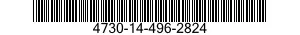 4730-14-496-2824 ADAPTER,STRAIGHT,TUBE TO GAS FITTING 4730144962824 144962824
