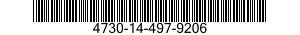 4730-14-497-9206 PLUG,TUBE FITTING,THREADED 4730144979206 144979206