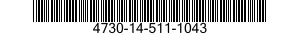 4730-14-511-1043 COUPLING HALF,QUICK DISCONNECT 4730145111043 145111043