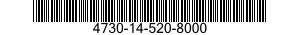 4730-14-520-8000 CAP,HOSE 4730145208000 145208000