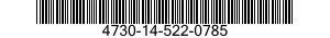 4730-14-522-0785 ADAPTER,STRAIGHT,SWIVEL FLANGE TO HOSE 4730145220785 145220785