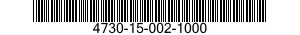 4730-15-002-1000 ADAPTER,STRAIGHT,HOSE TO BOSS 4730150021000 150021000