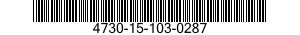 4730-15-103-0287 SPOOL PIECE 4730151030287 151030287