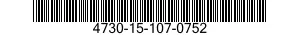 4730-15-107-0752 BOLT,FLUID PASSAGE 4730151070752 151070752