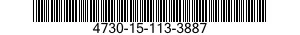 4730-15-113-3887 CLAMP,PIPE,ANCHOR AND REINFORCEMENT 4730151133887 151133887
