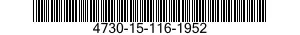 4730-15-116-1952 STRAINER BODY,SEDIMENT 4730151161952 151161952