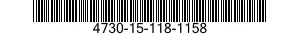 4730-15-118-1158 FLANGE,PIPE 4730151181158 151181158