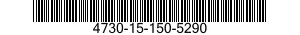 4730-15-150-5290 ADAPTER,STRAIGHT,PIPE TO BOSS 4730151505290 151505290
