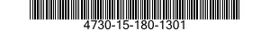 4730-15-180-1301 ADAPTER,STRAIGHT,HOSE TO BOSS 4730151801301 151801301