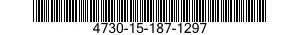 4730-15-187-1297 ADAPTER,STRAIGHT,HOSE TO BOSS 4730151871297 151871297
