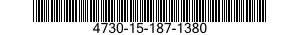4730-15-187-1380 ADAPTER,STRAIGHT,HOSE TO BOSS 4730151871380 151871380