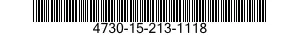 4730-15-213-1118 VITE DOPPIA ZN 2' 1 4730152131118 152131118