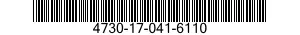 4730-17-041-6110 COUPLING ASSEMBLY,HOSE 4730170416110 170416110