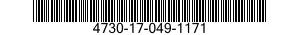 4730-17-049-1171 ADAPTER,STRAIGHT,PIPE TO BOSS 4730170491171 170491171