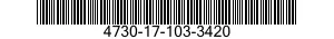 4730-17-103-3420 SPACER,FLEXIBLE,PIPELINE 4730171033420 171033420