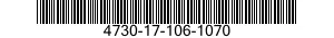 4730-17-106-1070 SPACER,FLEXIBLE,PIPELINE 4730171061070 171061070