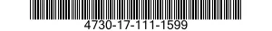 4730-17-111-1599 FERRULE,SWAGE,TUBE COUPLING 4730171111599 171111599