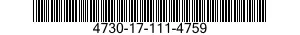 4730-17-111-4759 COUPLING HALF,QUICK DISCONNECT 4730171114759 171114759