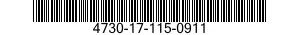 4730-17-115-0911 BOLT,FLUID PASSAGE 4730171150911 171150911