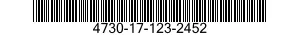 4730-17-123-2452 ADAPTER,STRAIGHT,PIPE TO TUBE 4730171232452 171232452