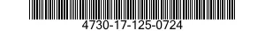 4730-17-125-0724 INSERT,TUBE FITTING 4730171250724 171250724