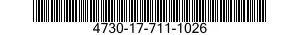 4730-17-711-1026 INVERTED NUT,TUBE COUPLING 4730177111026 177111026