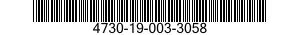 4730-19-003-3058 NIPPLE,PIPE 4730190033058 190033058