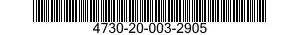 4730-20-003-2905 PLUG,TUBE FITTING,THREADED 4730200032905 200032905
