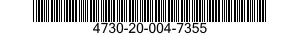 4730-20-004-7355 PLUG,PIPE 4730200047355 200047355
