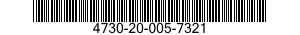 4730-20-005-7321 BULKHEAD FITTING 4730200057321 200057321