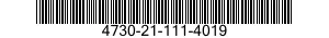 4730-21-111-4019 NIPPLE,TUBE 4730211114019 211114019