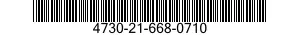 4730-21-668-0710 TEE,PIPE 4730216680710 216680710