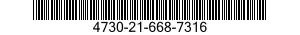 4730-21-668-7316 REDUCER,PIPE 4730216687316 216687316
