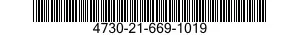 4730-21-669-1019 FLANGE,PIPE 4730216691019 216691019