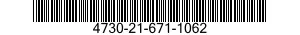 4730-21-671-1062 PLUG,TUBE FITTING,SOLDER TYPE 4730216711062 216711062