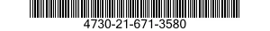 4730-21-671-3580 TEE,TUBE 4730216713580 216713580