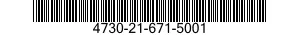 4730-21-671-5001 UNION,TUBE 4730216715001 216715001