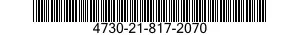 4730-21-817-2070 PLUG,PIPE 4730218172070 218172070