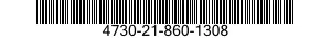 4730-21-860-1308 TEE,PIPE 4730218601308 218601308